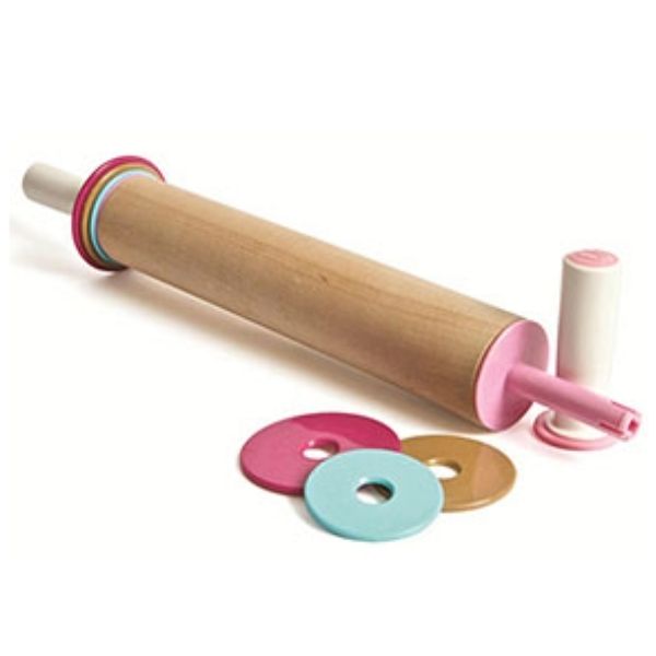 12" X 2-1/2" Adjustable Rolling Pin