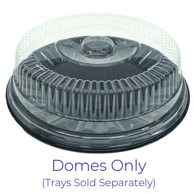12" Dome for Cookie/Catering Tray ~ 50 Count
