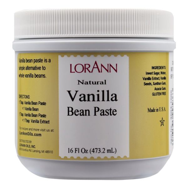 Vanilla Bean Paste Natural ~ 16 oz