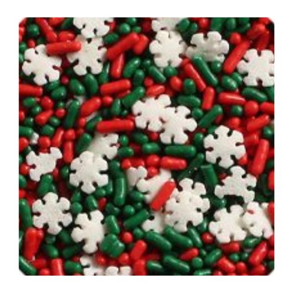 Snowflake & Decorette Mix ~ 6 lb Carton
